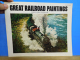 Great Railroad Paintings by Goldsborough Soft Cover