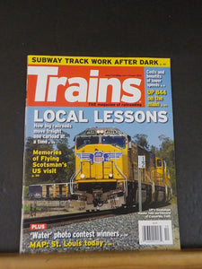 Trains Magazine 2016 October Local lessons Flying Scotmans US visit UP 844