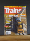 Trains Magazine 2008 July All about locos, frt cars, track, people, diesel fuel