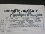 Louisville & Nashville Employee Magazine L&N 1956 March