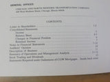 Chicago and North Western Railway Company Annual Report 1974
