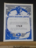 Northwestern Limited Vol 12 #4 April 1980 North Western Illinois Railway His