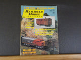 Railroad Model Craftsman Magazine 1973 January RMC One evning projects Bunk car