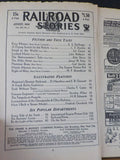 Railroad Stories Magazine 1934 August Easy Money Sunk without trace