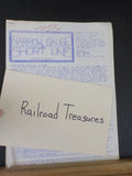 Narrow Gauge & Short Line Historical Society Newsletter 1975 Sept 6 Vol1 #1 Stap