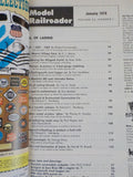 Model Railroader Magazine Bound Volume 45 January-December 1978