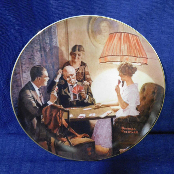 Plate Norman Rockwell This is the Room That Light Made Knowles