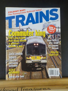 Trains Magazine 2006 February LIRR Jack London Square Alco automobile UP attic