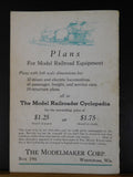 Model Railroader Magazine 1936 June Plans for Northwestern Class H 4-8-4