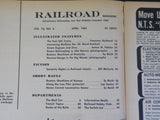 Railroad Magazine 1965 April Fast Silk Trains Shortlines of Kentucky Rosters