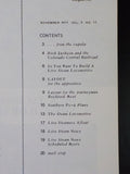 Live Steam Magazine 1971 Nov Layout Ps-4 plans Southern