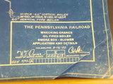 Blueprint PRR Wrecking Cranes Oil Fired Boiler Smoke Box-Blower app detai 444613