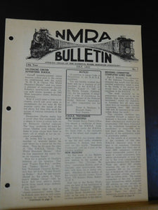 NMRA Bulletin 1947 July #7 of 13th Year Baltimore Circus advertises NMRA