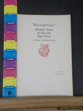 Dictaphone by C King Woodbridge Newcomen Society Electronic Genius of Voice and
