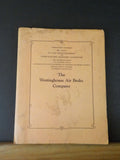 Westinghouse Air Brake Company Instruction Pamphlet No 5066-5 RL brake equipment