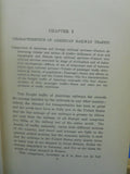 Railroad Traffic and Rates Volume 1 by  Johnson  And Huebner HC