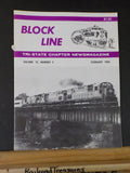 Block Line NRHS 1986 February Jim Thorpe Catskill Mtns