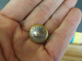 Button Southern Pacific SP gold in color small