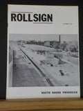 Rollsign Magazine of New England Transit News 1970 October South Shore Progress