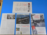 Ads Western Pacific RR California Zephyr #3 Advertisements from various magazine