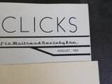 Wheel Clicks 1984 August Pacific Railroad Society Olympics & World’s Fair Issue