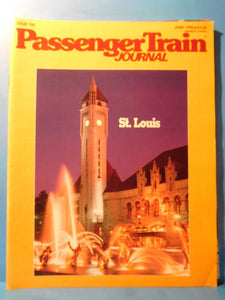 Passenger Train Journal #150 1990 June PTJ St Louis Los Angeles commuter rail