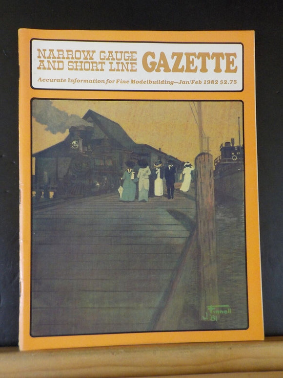 Narrow Gauge & Short Line Gazette 1982 Jan/ Feb Military Light Railway Rolling S