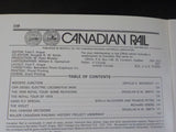 Canadian Rail #411 1989 July-August Moders Junction CNR #9400 1939 Royal tour