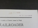 Model Railroader Magazine 1944 June Wartime Composite Cars Making Pantographs