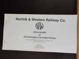 Norfolk & Western Railway Co. Diagrams of Standard Locomotives
