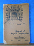 ICS Elements of English Composition 3078 Lot of 2 booklets International Corresp