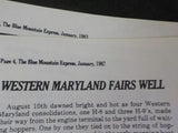 Blue Mountain Express #31 1983 January Western Maryland Historical Society  STAP