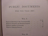 Massachusetts Public Documents 1897 Vol 5 Railroad Commissioners Street Railways