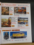 O Gauge Railroading #199 February 2004 Put a Boeing 737 on a flatcar Make Army