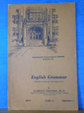 ICS English Grammar #3077 Parts 1, 5, 7, 9, 10  Lot of  booklets International