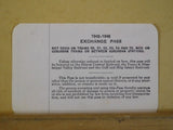 Pass Illinois Central System Annual Employee Pass 1946 #9173