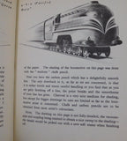 How to Draw Locomotives By Paul Mann w/ dust jacket