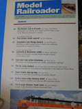 Model Railroader Magazine 2001 July Hoosier Line Cast City buildings Western Mtn