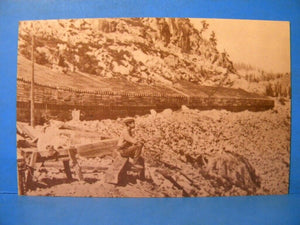 Postcard Master Photographers No. 30 C.P.R.R. Donner Peak
