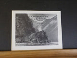 Canadian Pacific in the Rockies Vol 1 by DM Bain Soft Cover
