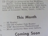 Extra 2200 South #28 1971 March April RI Roster GE Off-Center Cab Roster