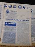 News from the National Association of Railroad Passengers 1984 COMPLETE YEAR Lot