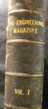 Engineering Magazine, The  1894 April to September  Volume 7 Bound Volume