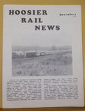 Hoosier Rail News 1969 7 issues Indianapolis Chapter NRHS