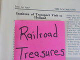 Locomotive Railway Carriage & Wagon Review #718 1952 June 15th