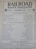 Railroad Stories Magazine 1931 November Roundhouse murder Stories of adventure &