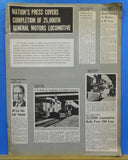 Nation's Press Covers Completion of 25,000th General Motors Locomotive SC