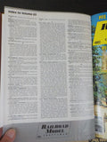Railroad Model Craftsman Magazine Bound Volume 63 June 1994 - May 1995