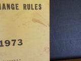 Field Manual of the AAR Interchange Rules 1973   Soft Cover