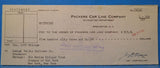 Check Packers Car Line Co Check 1959 Feb 24Lehigh Valley